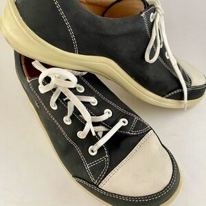 Finn Comfort Sneakers. Black, White Tennis, Walking Shoes. Germany S. 39, (7, 8)